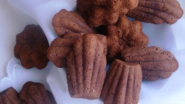 мадленки шоколадные