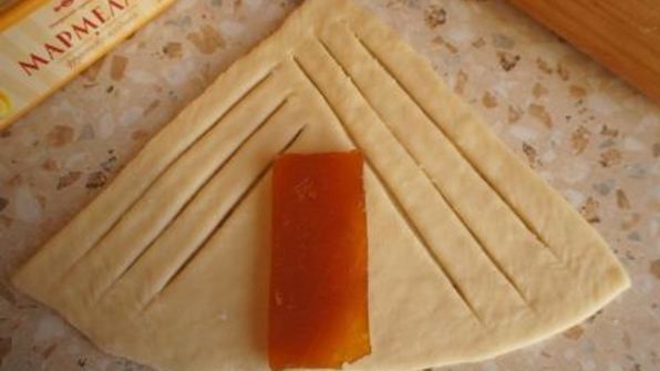 булочки с мармеладом