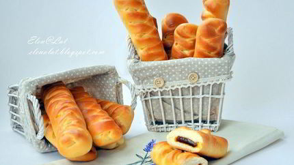 Косички с мармеладом