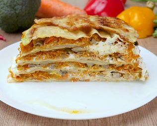 Мильфей из капусты