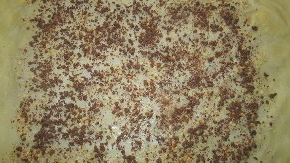 миндально-шоколадные груши в тесте фило