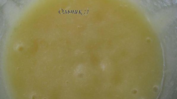 грушевое мороженое с апельсиновым флером