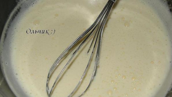 грушевое мороженое с апельсиновым флером