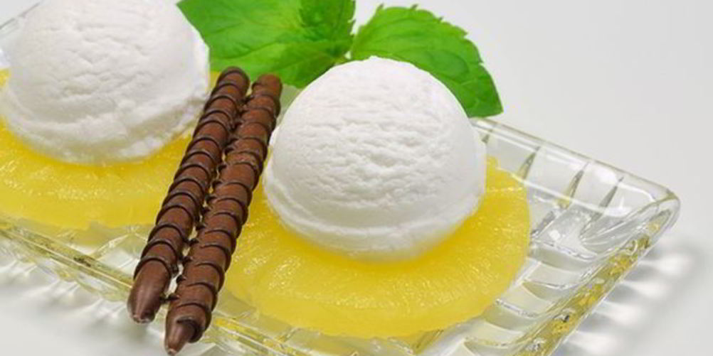 Рецепт кокосового мороженого с ананасом