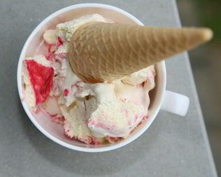 Малиновое мороженое