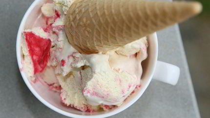 Малиновое мороженое