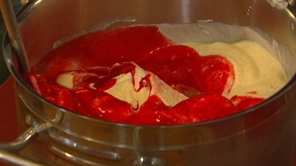 малиновое мороженое