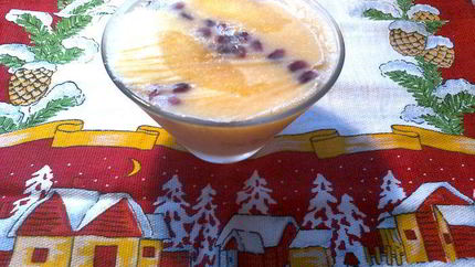 Мандариновое мороженое