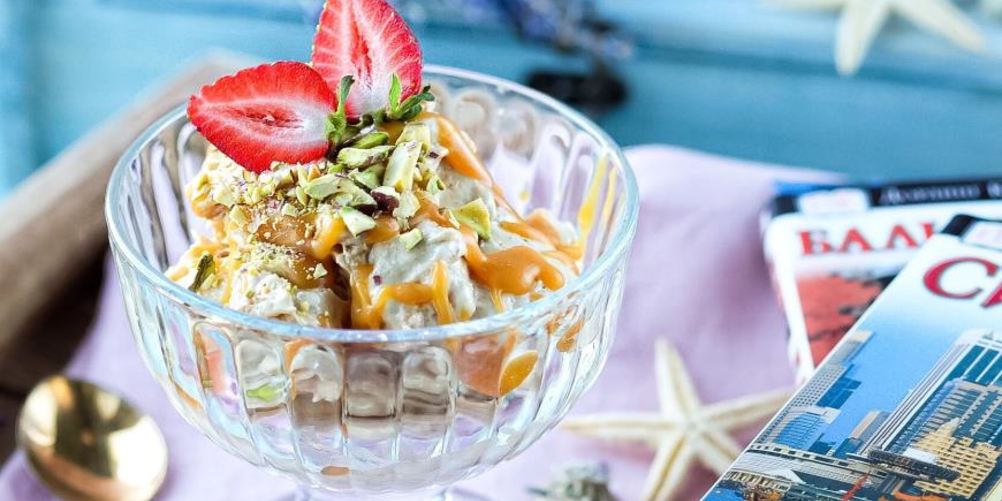 Рецепт мороженого из замороженного банана и арахисовой пасты