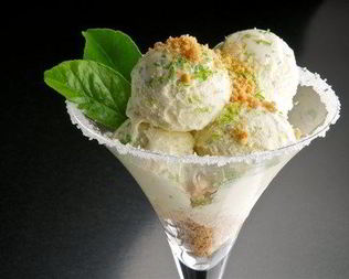 Мороженое Лаймовый чизкейк