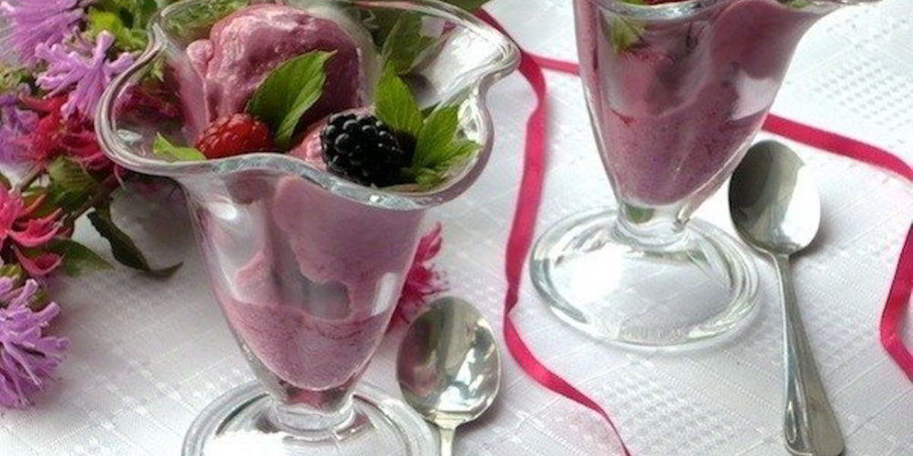Рецепт мороженого с ягодами