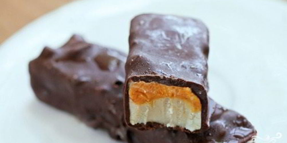 Рецепт мороженого сникерс