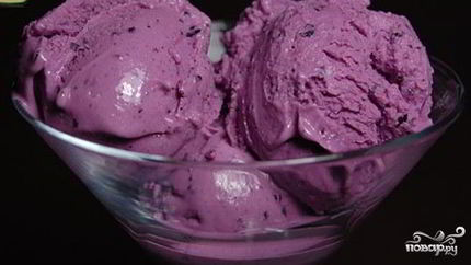 Мороженое в блендере