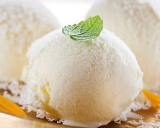 Нежное сливочно-ванильное мороженое