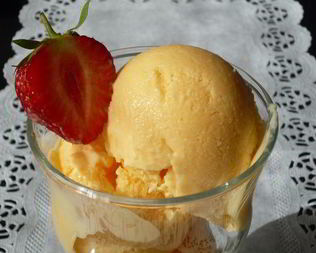 Сливочное мороженое