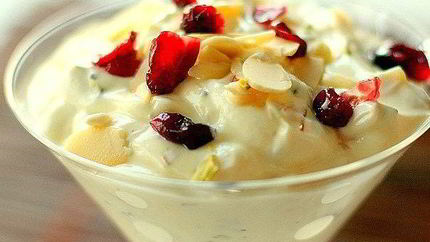 Сливочный пломбир с цукатами