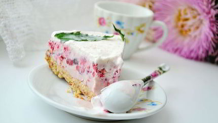 Ягодный торт-мороженое