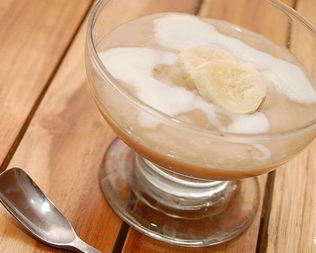 Банановый мусс