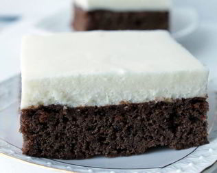 Брауни с муссом из маршмеллоу