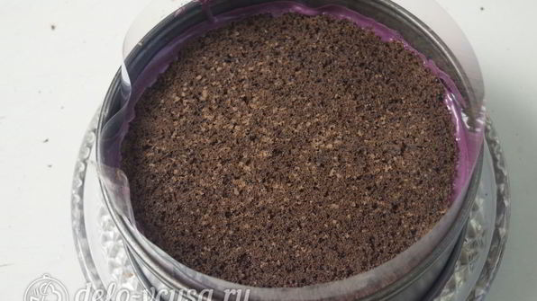 черничный муссовый торт