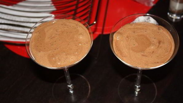 двойной шоколадный мусс