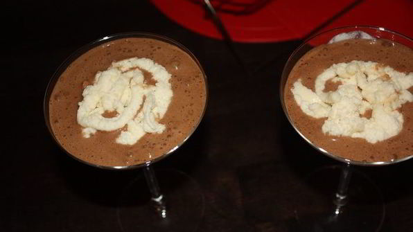 двойной шоколадный мусс