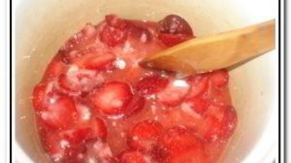 клубничный мусс