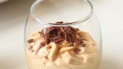 Крем-мусс из вареной сгущенки