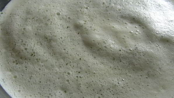 легкий мятно-лимонный мусс-желе