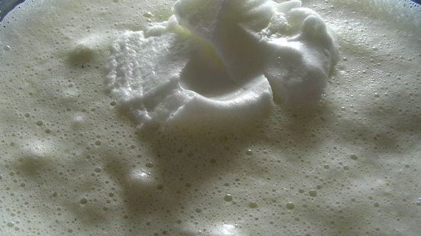 легкий мятно-лимонный мусс-желе