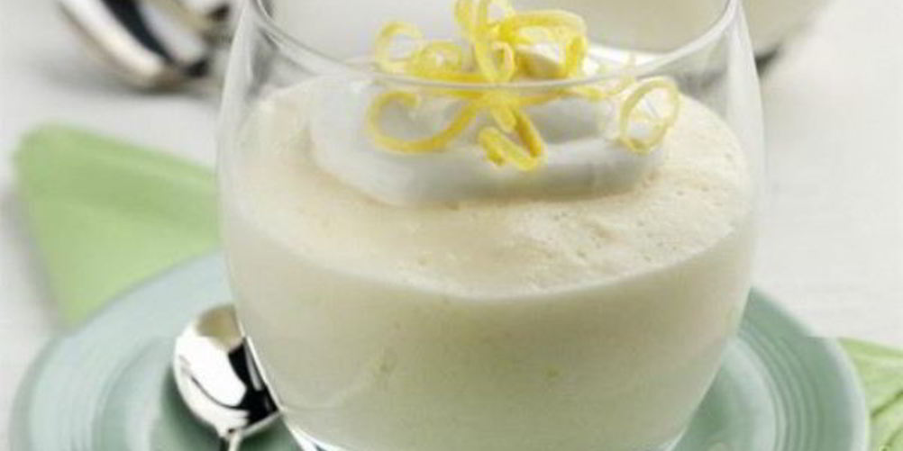 Рецепт лимонного мусса