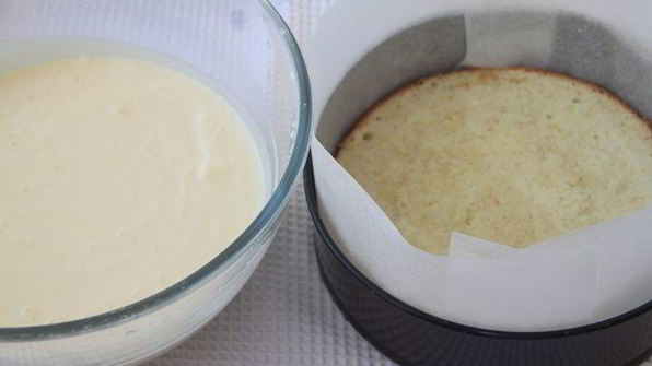 лимонный муссовый торт