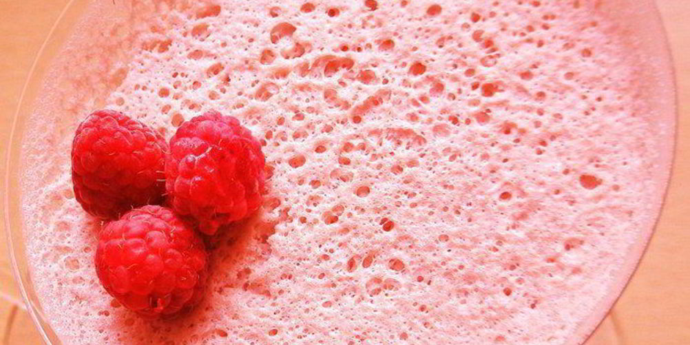 Рецепт малинового мусса