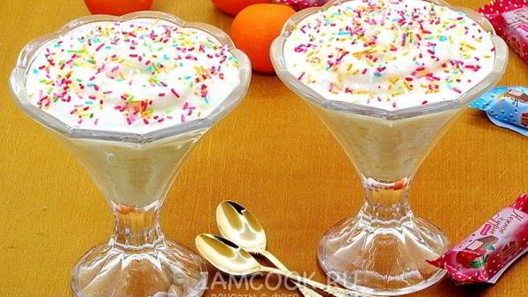 мусс из консервированных ананасов