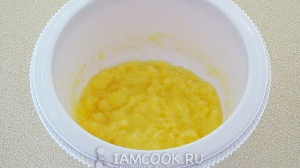 мусс из консервированных ананасов