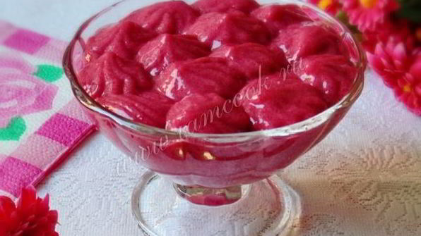 мусс из малины и ежевики