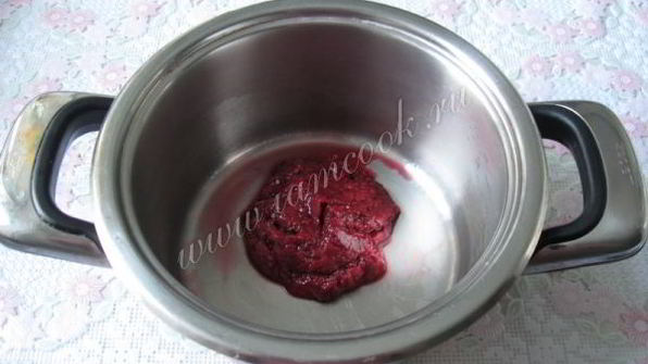 мусс из малины и ежевики