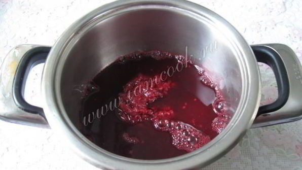 мусс из малины и ежевики