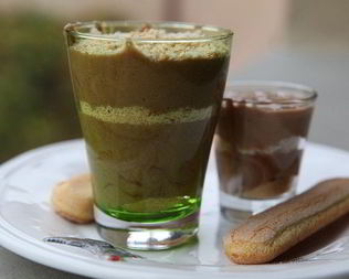 Мусс из молочного шоколада