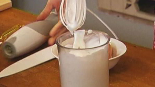 мусс из молочного шоколада