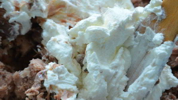 мусс из тунца на абрикосах