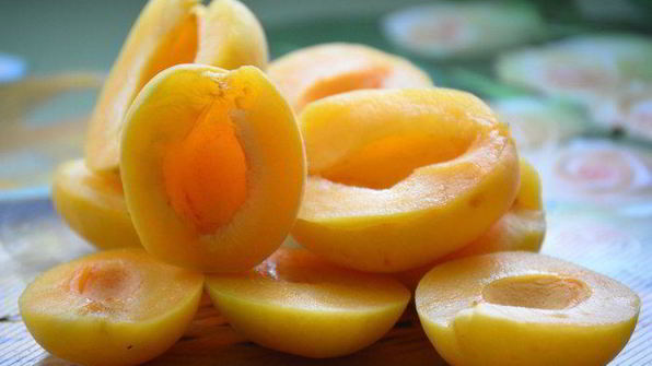 мусс из тунца на абрикосах