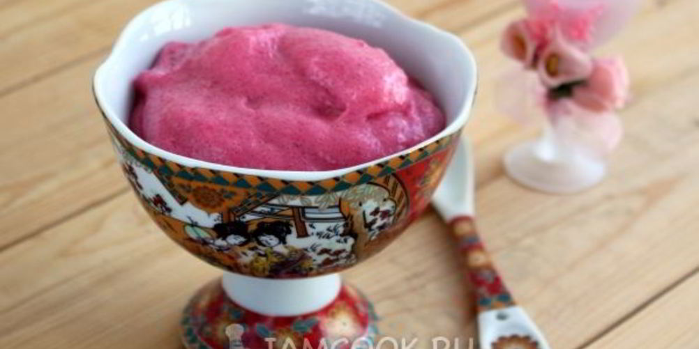 Рецепт мусса клюквенного