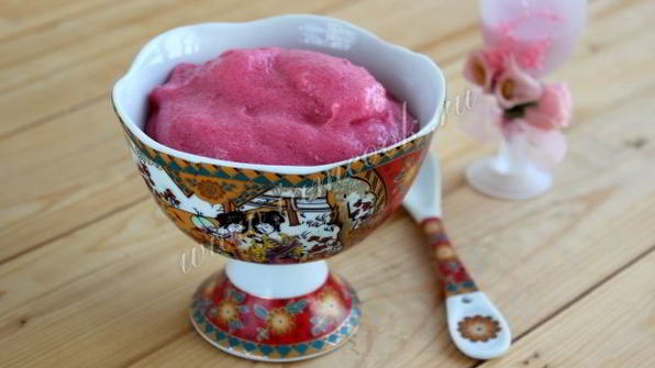 мусс клюквенный