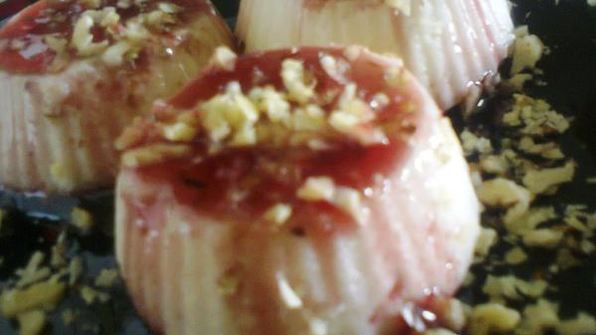 мусс яблочный на манной крупе