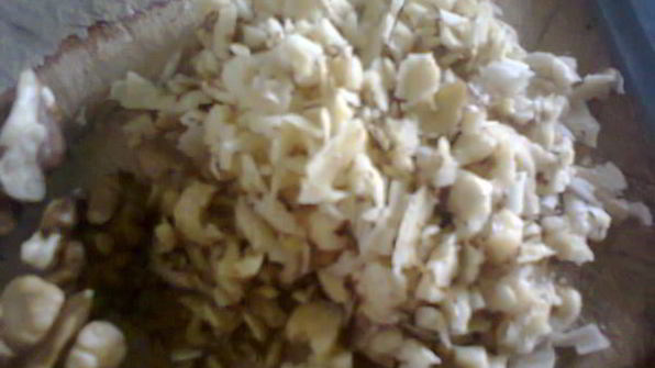 мусс яблочный на манной крупе