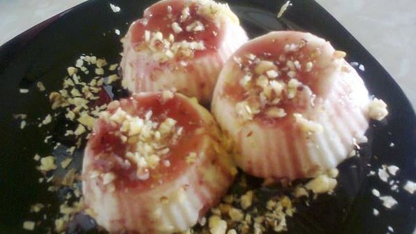 мусс яблочный на манной крупе