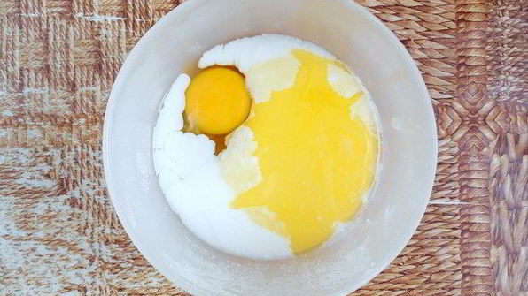 шарлотт с крабовым муссом