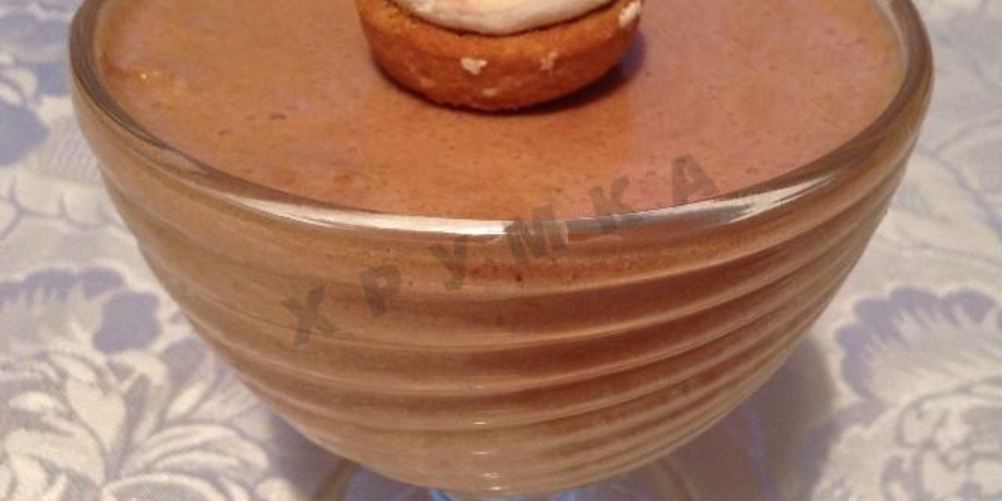 Рецепт шоколадного крема мусс