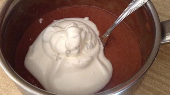 шоколадный крем мусс